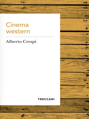 cover image of Cinema Western